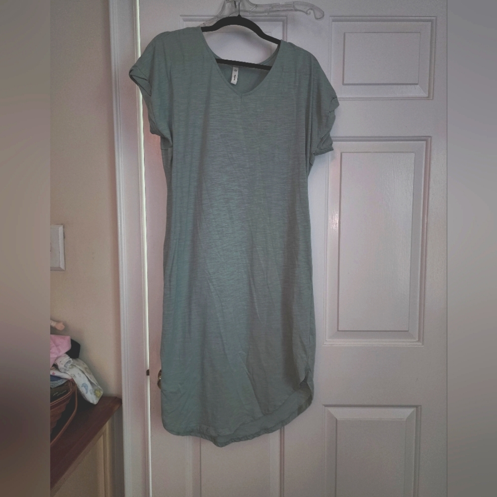 Wishlist pale green cotton dress S/M